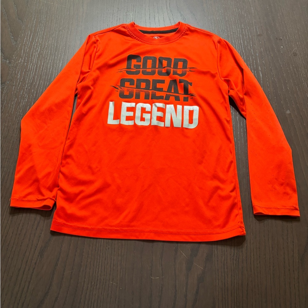 Legendary Kids Long Sleeve Shirt - Orange